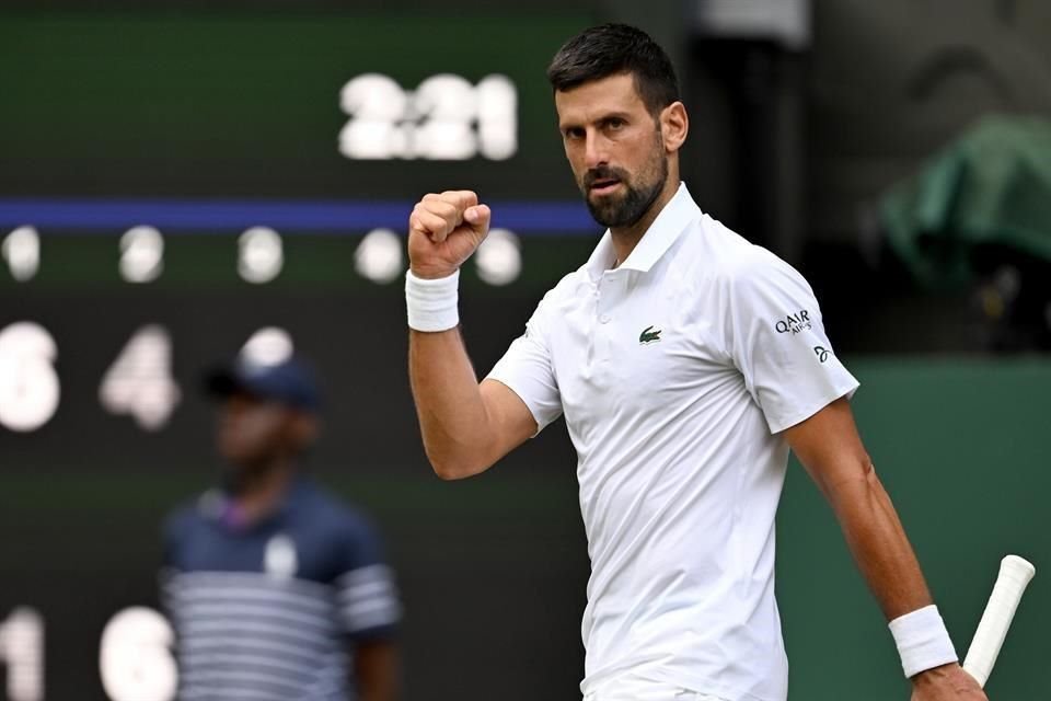 Novak Djokovic enfrentará en Cuartos a Flavio Cobolli, quien es 15 años menor que él.