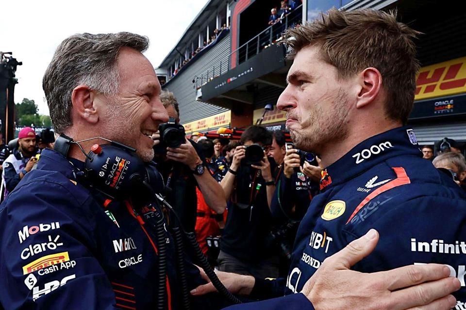 El tetracampeón de la Fórmula Uno, Max Verstappen, agradeció los éxitos compartidos con el ahora ex jefe de Red Bull, Christian Horner.