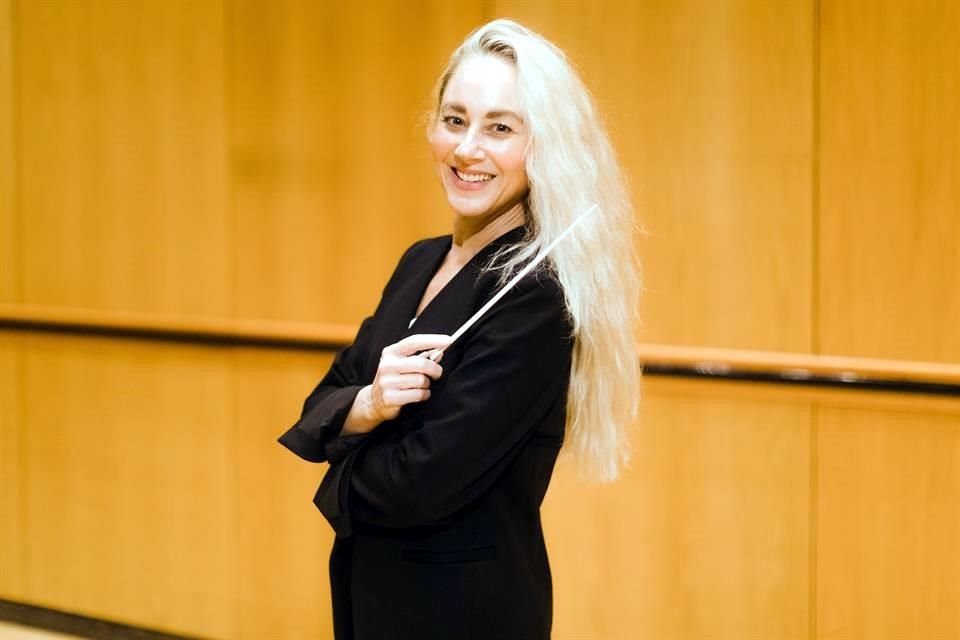 La pianista y directora de orquesta Carolina Rodríguez Russum reconoce lo difícil que es para las mujeres destacar en la música.