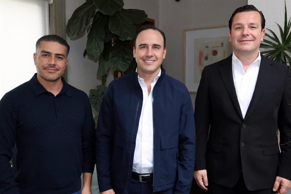 El mandatario estatal publicó el miércoles 9 de julio, una foto junto a Omar García Harfuch, Secretario de Seguridad Pública Federal, y el Fiscal General del Estado, Federico Fernández Montañez.