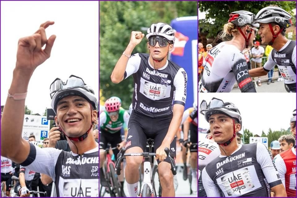 El mexicano se impuso en el sprint con gran poder.