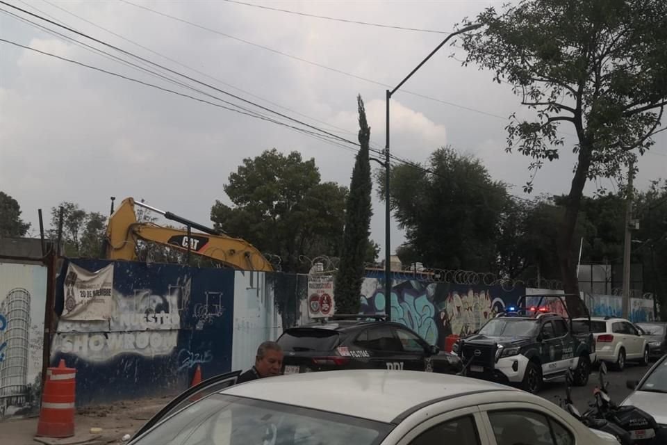 Restos humanos fueron encontrados en Paseo de la Reforma 159.