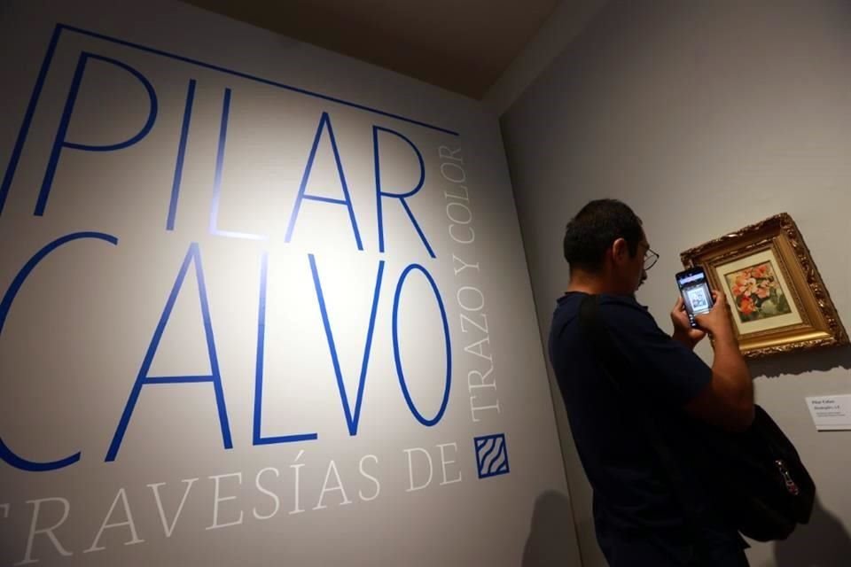 'Pilar Calvo. Travesías de trazo y color' estará abierta en el Museo Nacional de San Carlos (Avenida México-Tenochtitlan 50, Tabacalera), hasta el 9 de noviembre.