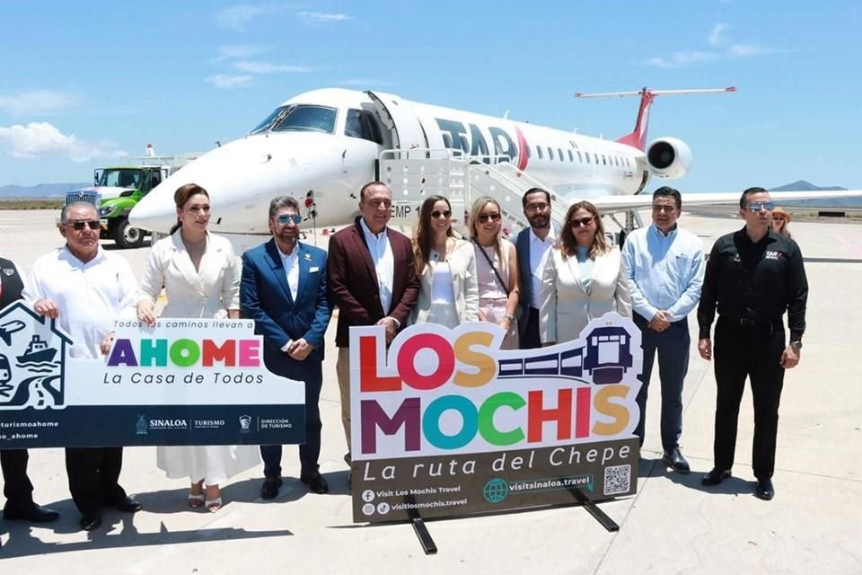 Comienzan vuelos de Los Mochis a Chihuahua y La Paz