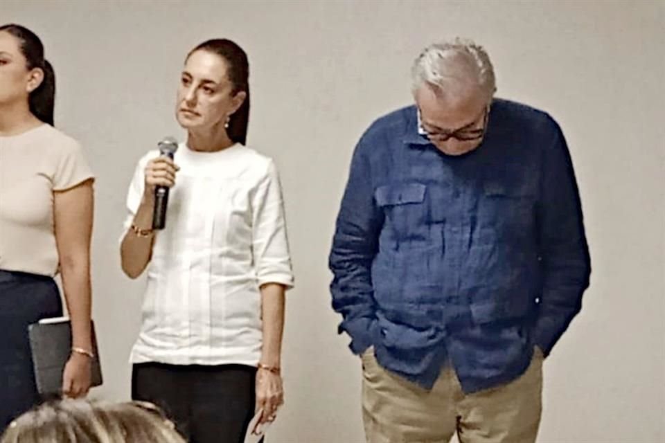 Acompañada por Gobernador de Sinaloa, CSP dijo que su Administración no tiene lazos con criminales y tildó de irrespetuosas las acusaciones.