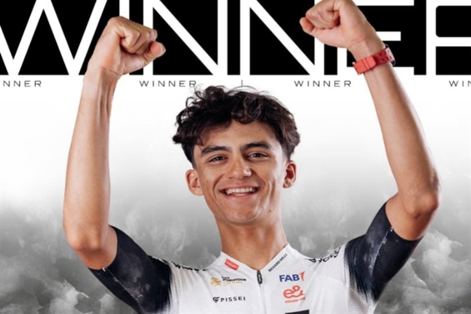 Isaac del Toro tomó el liderato del Tour de Austria, tras ganar la Cuarta Etapa de la competencia, tercera victoria consecutiva. 