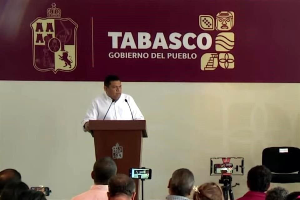 El Mandatario tabasqueño ofreció este lunes una conferencia de prensa, donde habló sobre la investigación en contra del ex director de Seguridad Pública de la entidad.