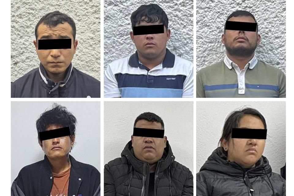 Los detenidos presuntamente son parte del grupo delictivo La Unión Tepito.