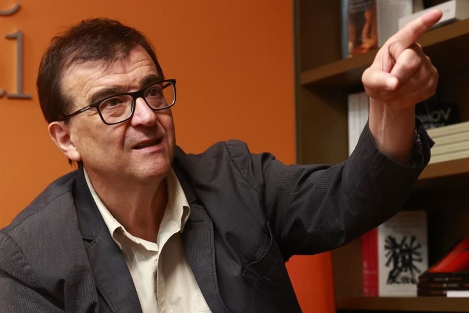 Javier Cercas promociona en México su nuevo libro: 'El Loco de Dios en el fin del Mundo'.