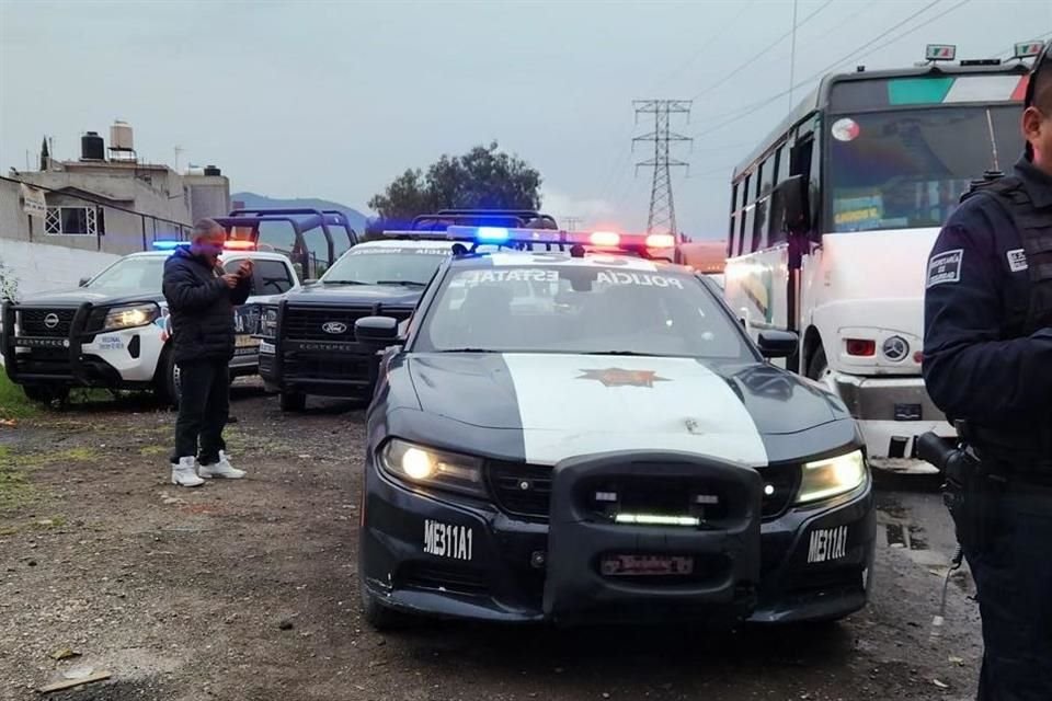Un chofer de transporte público fue asesinado a balazos por un pasajero de la unidad que conducía, en el Municipio de Ecatepec.