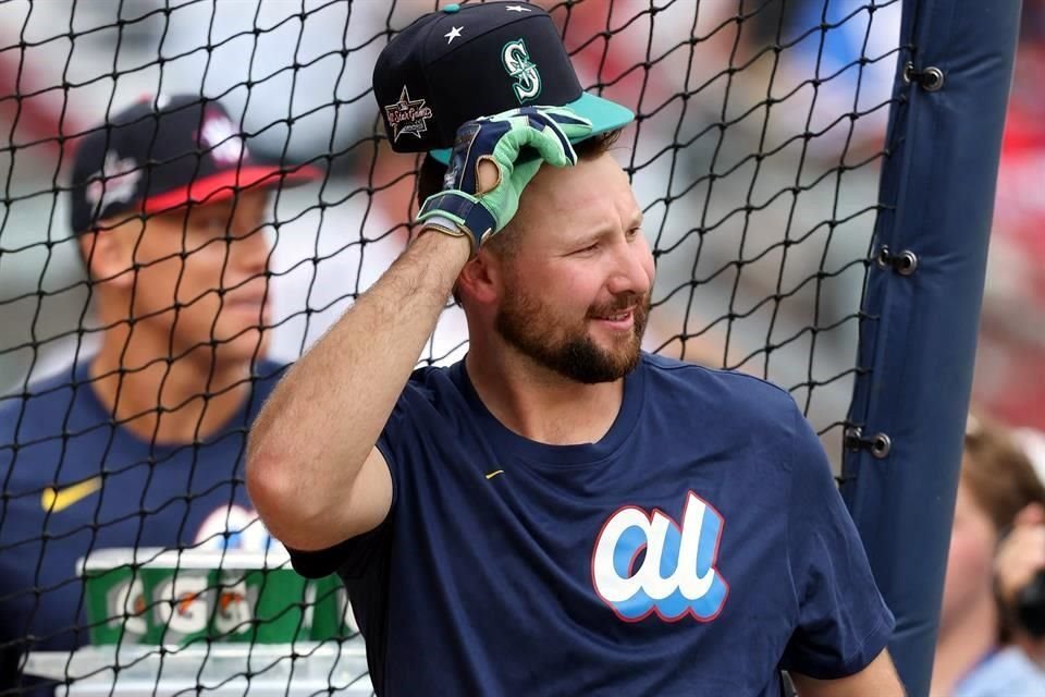 El ganador del Home Run Derby y catcher titular de los Mariners, Cal Raleigh, afinó su bat para el Juego de Estrellas en Atlanta.