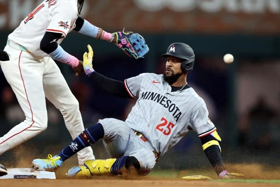 De ir perdiendo 6-0, la Liga Americana empató el juego en la novena entrada por medio de Byron Buxton y Bobby Witt Jr.