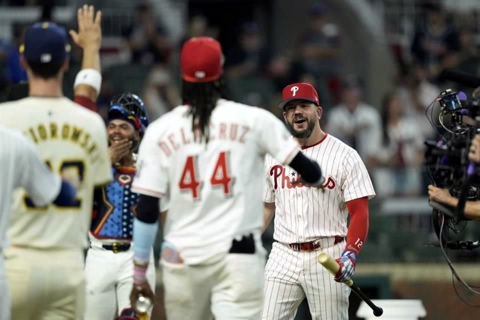 Kyle Schwarber le dio la victoria 46 en la historia a la Liga Nacional en el Juego de Estrellas de las Grandes Ligas.