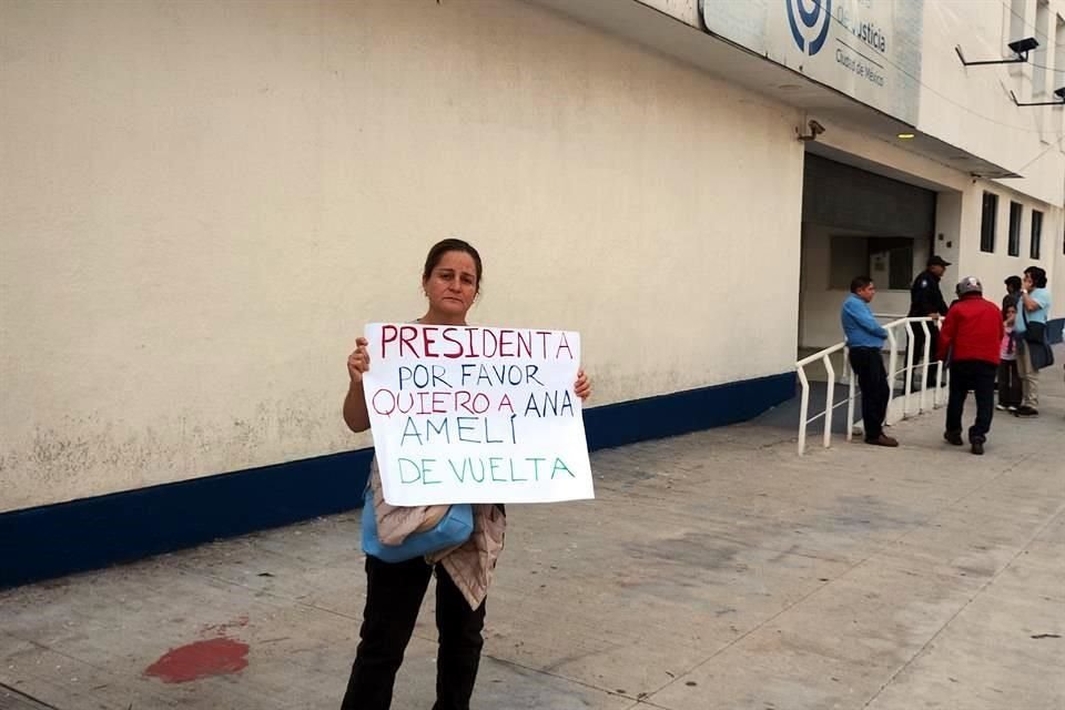 Vanessa Gámez, madre a Ana Amelí, ya fue recibida por la Secretaría de Gobierno y espera una reunión con la Fiscalía capitalina.