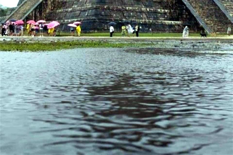 La zona arqueológica de Chichén Itzá está expuesta a inundaciones, de acuerdo con el estudio.