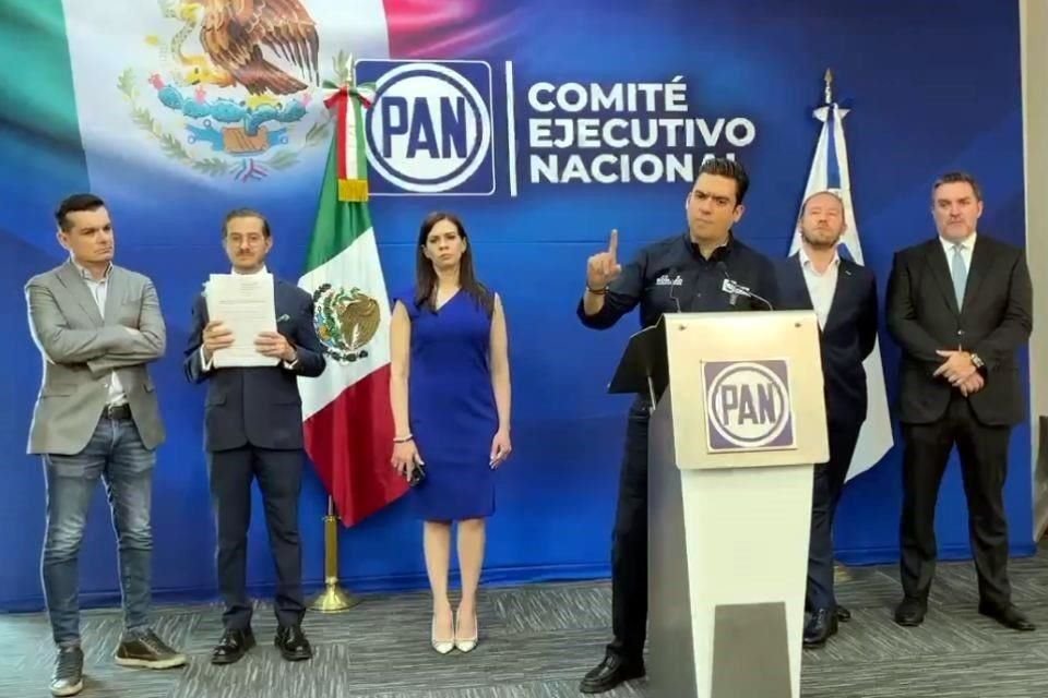 La dirigencia del PAN exigió que la Presidenta Sheinbaum investigue nexos del crímen organiado con el senador Adán Augusto López, luego de los señalamientos del ex Secretario de Seguridad de Tabasco.