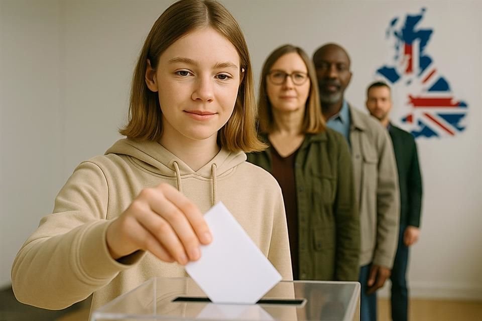 Reino Unido bajará edad para votar de 18 a 16 años antes de próximas elecciones nacionales con el fin de aumentar participación democrática.