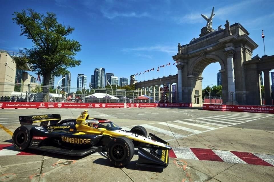 Colton Herta buscará repetir el triunfo en las calles de Toronto, al conseguir la pole para la carrera.