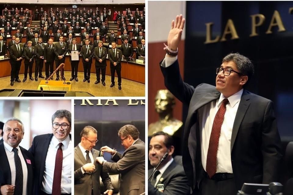 Saúl Monreal ivitó a mil masones de todo México al Senado.