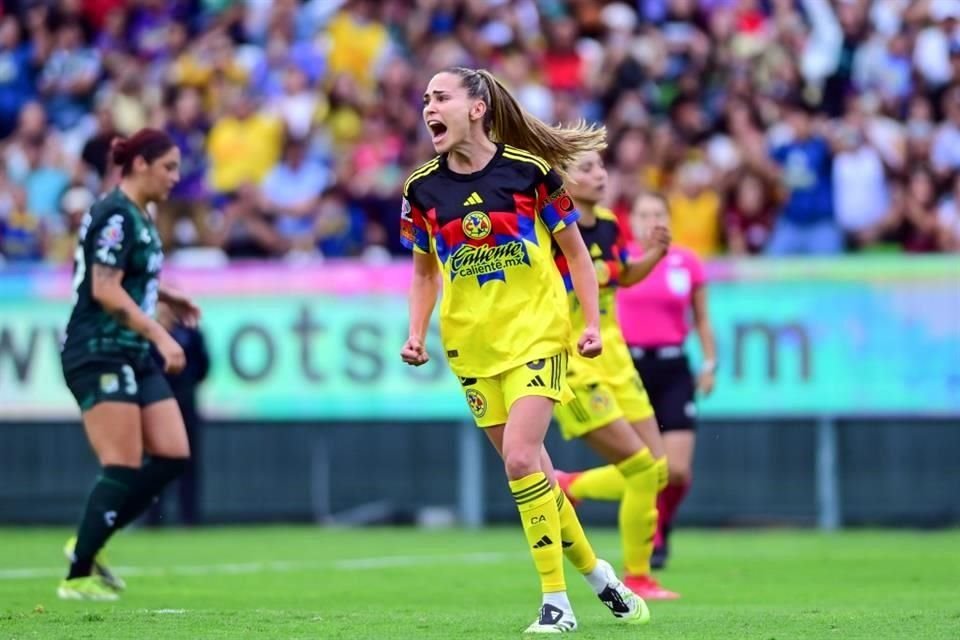 América goleó 3-0 a León para seguir con paso perfecto en el arranque del Apertura 2025 de la Liga MX Femenil.