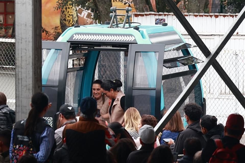 Gabriela Osorio, Alcaldesa de Tlalpan acompañó a la Presidenta Claudia Sheinbaum.