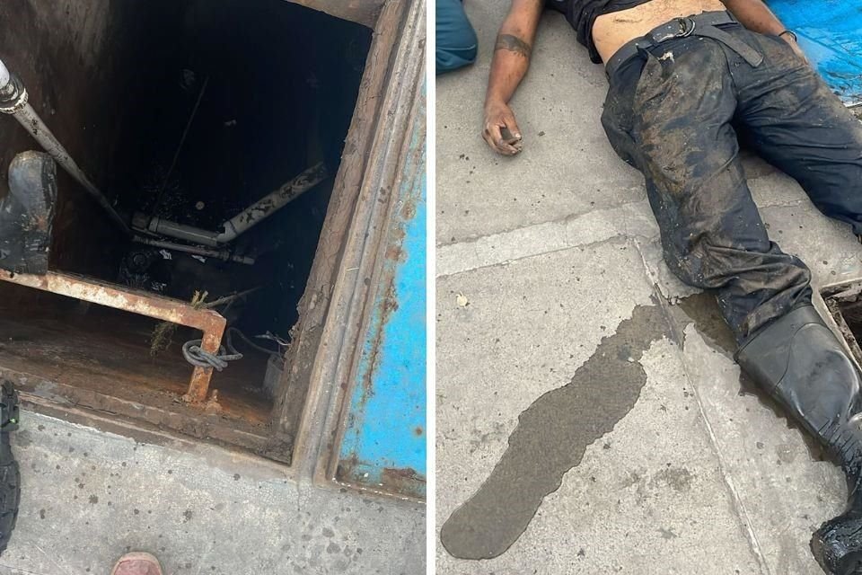 Dos trabajadores resultaron intoxicados al bajar a una cisterna ubicada en una gasolinera en el Municipio de Tultitlán.
