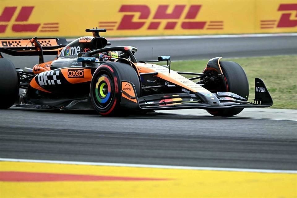 Oscar Piastri, Hungaroring'in 1. sektöründe aracının performansını geliştirmeyi başaramadı ve Leclerc'in ardından ikinci sırada start alacak.