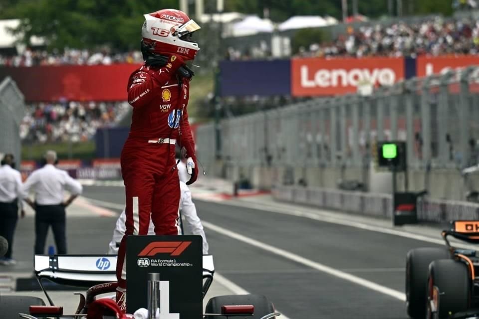 Charles Leclerc, Hungaroring'de pole pozisyonunu almanın kendisi için tamamen beklenmedik olduğunu ve Ferrari'ye galibiyeti tattırmak istediğini söyledi.
