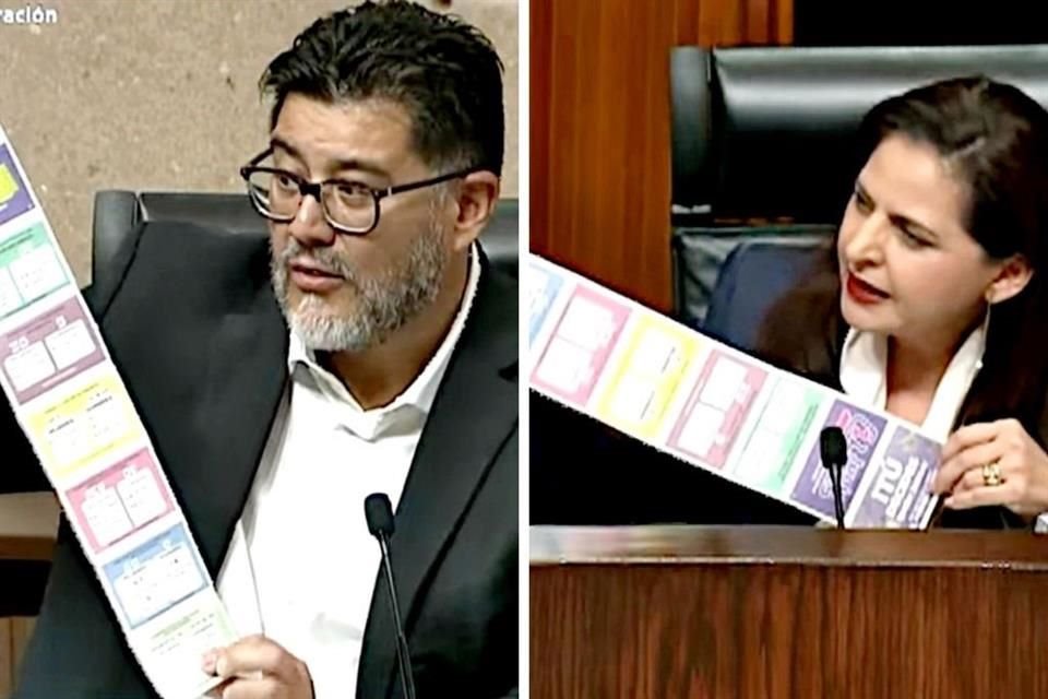 El Tribunal Electoral federal descartó anular el proceso de junio pasado por uso de acordeones, por lo que validó los resultados.