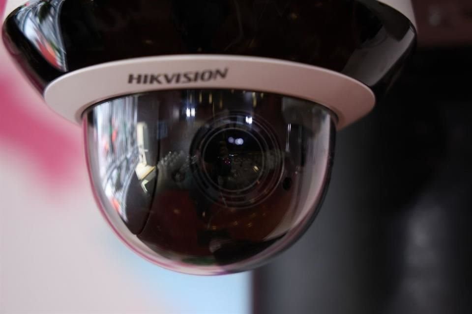 Una de las nueva videocámaras que presumió el Gobierno de CDMX.