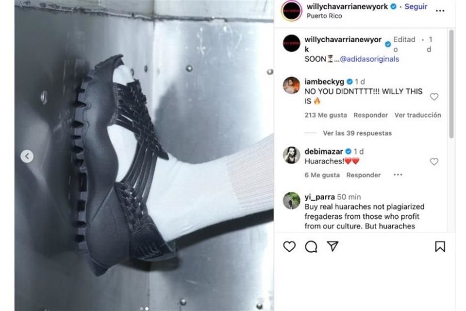 Los 'Oaxaca Slip On' comparten similitudes con los huaraches realizados por artesanos originarios de la Villa Hidalgo Yalalág, perteneciente a la Sierra Norte de Oaxaca.