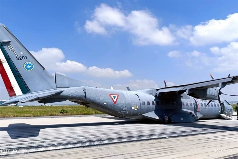 El CASA C-295M matrícula 3201