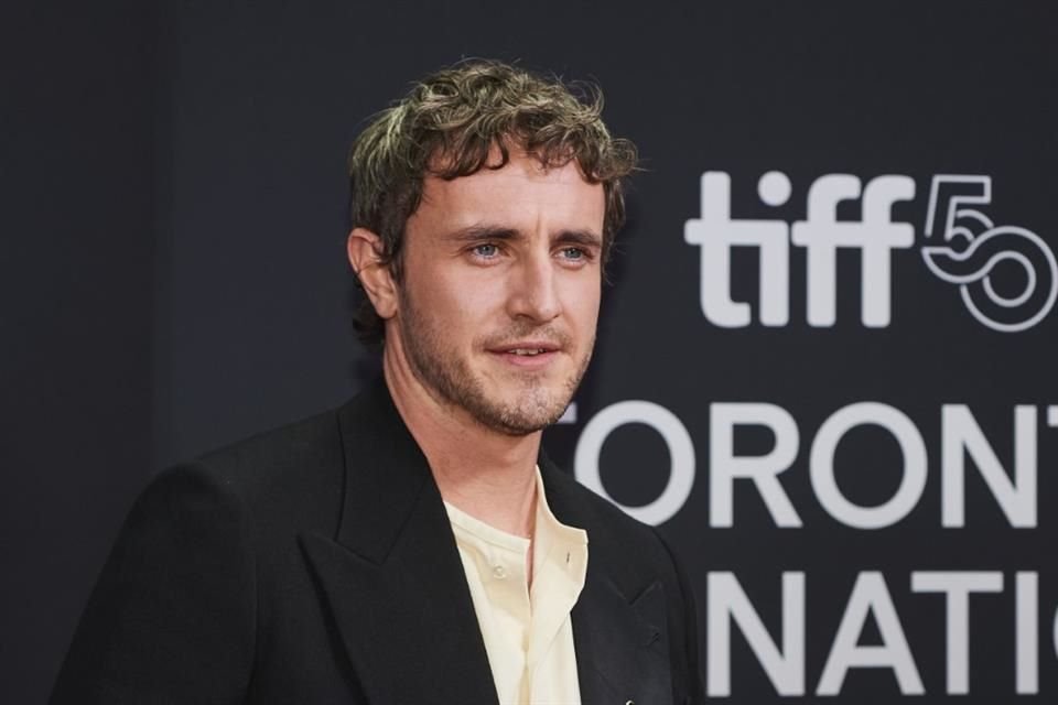 Para Paul Mescal, el Festival Internacional de Cine de Toronto (TIFF) tiene un significado con el antes y el después.