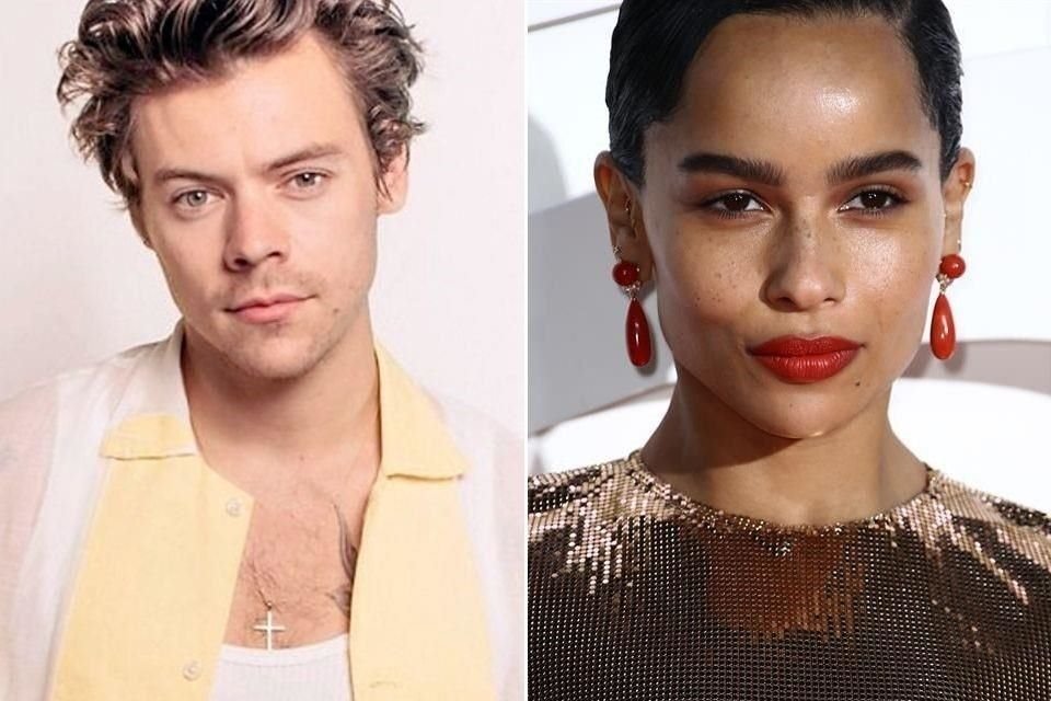 Harry Styles y  Zoë Kravitz aumentaron los rumores de romance tras ser captados tomados de las manos y al lado del papá de ella, Lenny Kravitz.