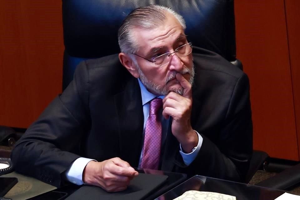 Adán Augusto López, coordinador de los senadores de Morena.