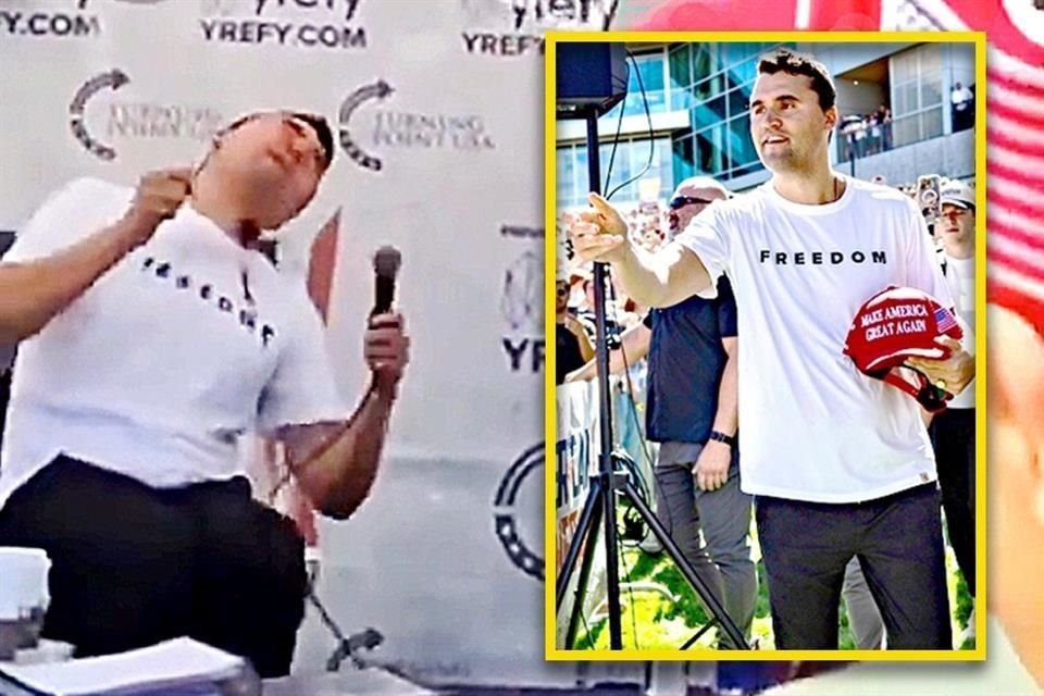 El tirador habría disparado desde una azotea al cuello de Charlie Kirk, que estaba sentado, a casi 180 metros de distancia, según el NYT.