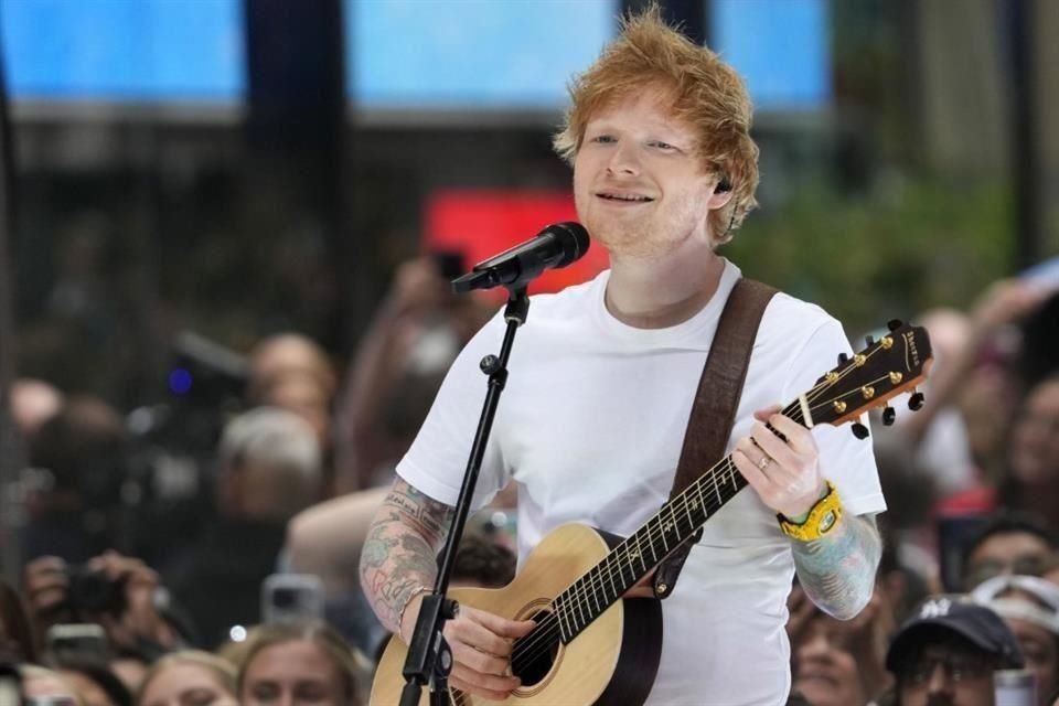 A la par del lanzamiento de su nuevo disco 'Play, Ed Sheeran anunció que planea estrenar otro álbum, ¡pero hasta después de que fallezca!
