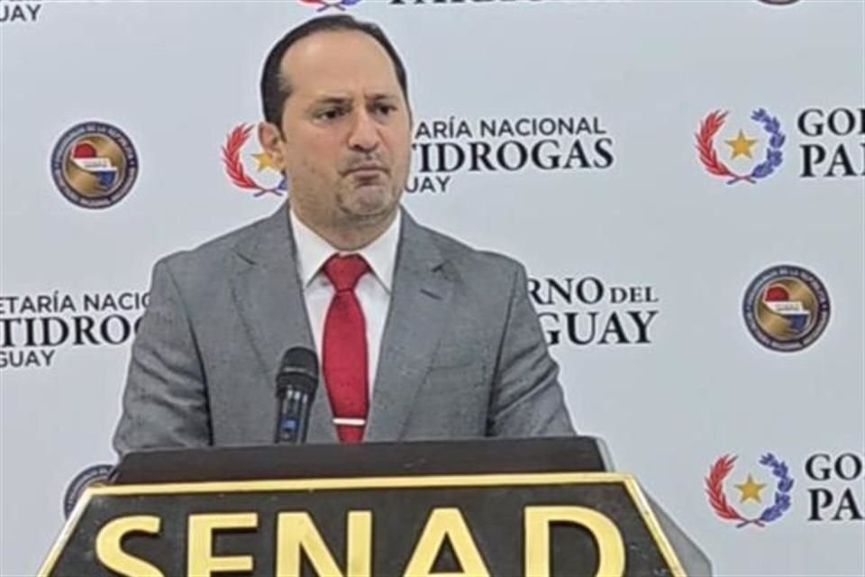 Jalil Rachid, titular de Secretaría Antidrogas de Paraguay, dijo que Hernán Bermúdez pretendía instalar red criminal en ese país.