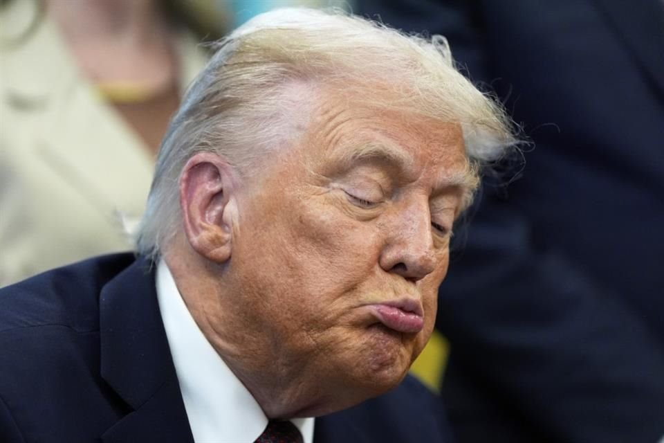 El Presidente Donald Trump firmó decreto para despliegue militar en Memphis, el 15 de septiembre del 2025.