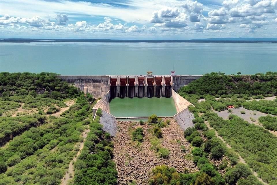 Conagua descarta envío de agua, por ahora, de El Cuchillo a Tamaulipas.