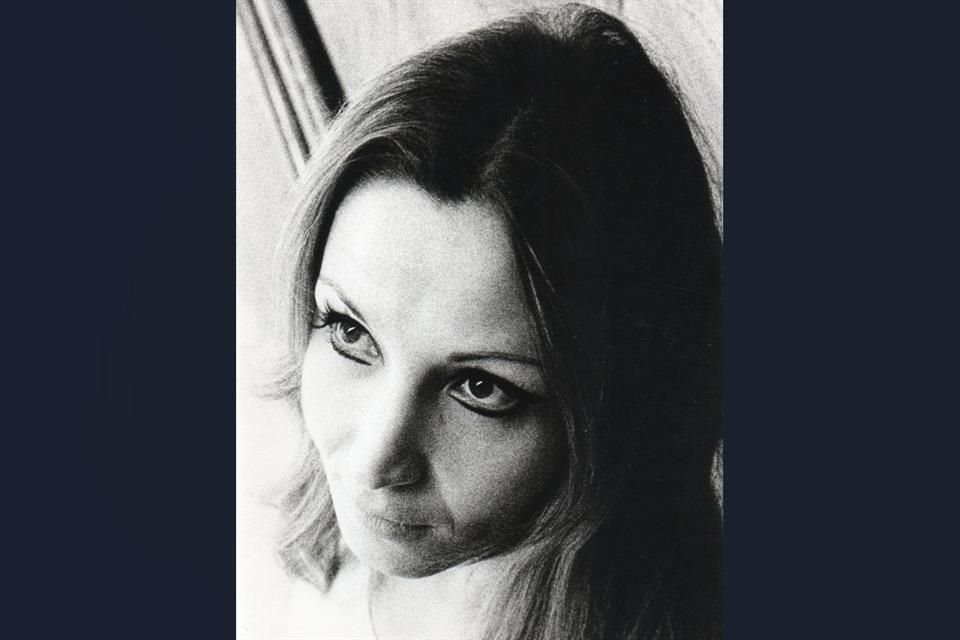 La bailarina en un retrato de los años 70, en los tiempos de Expansión 7.