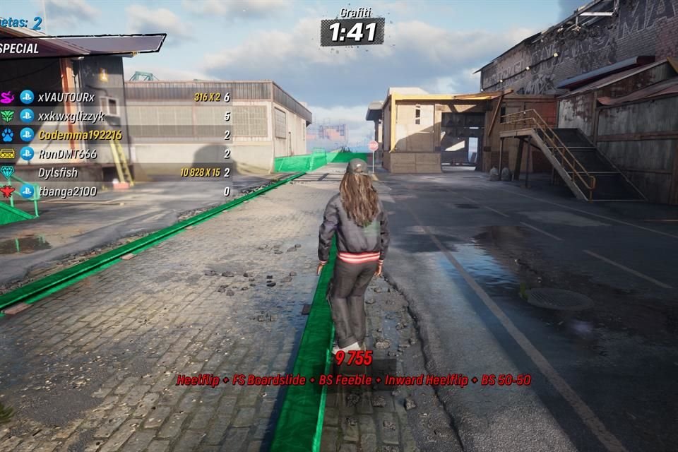 Las competencias multijugador de Tony Hawk's Pro Skater 3 + 4, en modo Competitivo, son brutales.