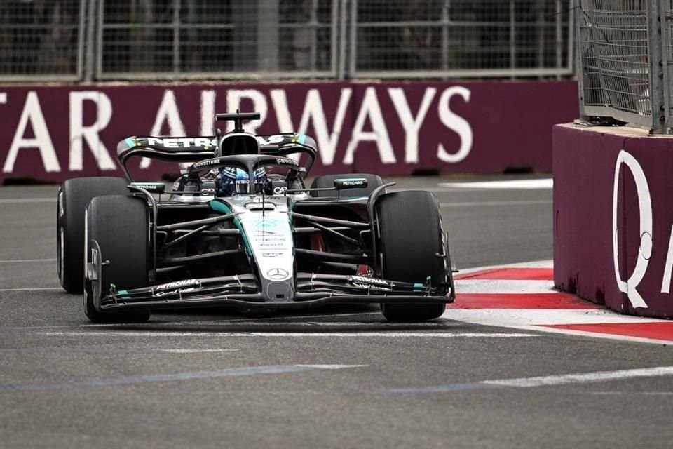 George Russell nunca se desesperó y presumió inteligencia, por lo que terminó segundo.