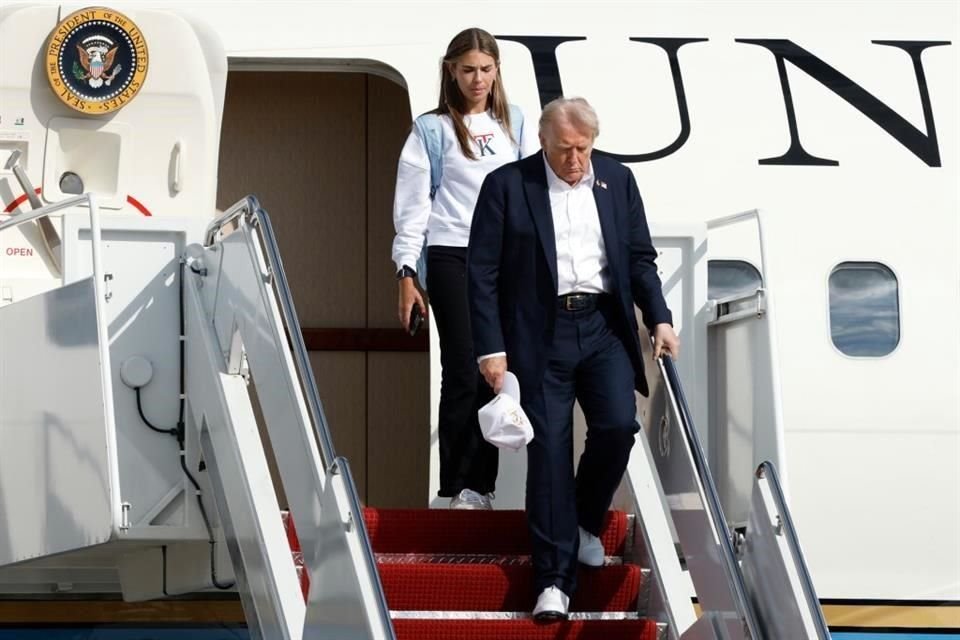 Acompañó a su abuelo a a la Ryder Cup, una prestigiosa competición de golf.