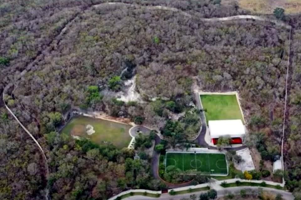 Aspecto de los terrenos que Campeche expropiará a cercanos a Alejandro Moreno, proceso que motivó las declaraciones de Sheinbaum.