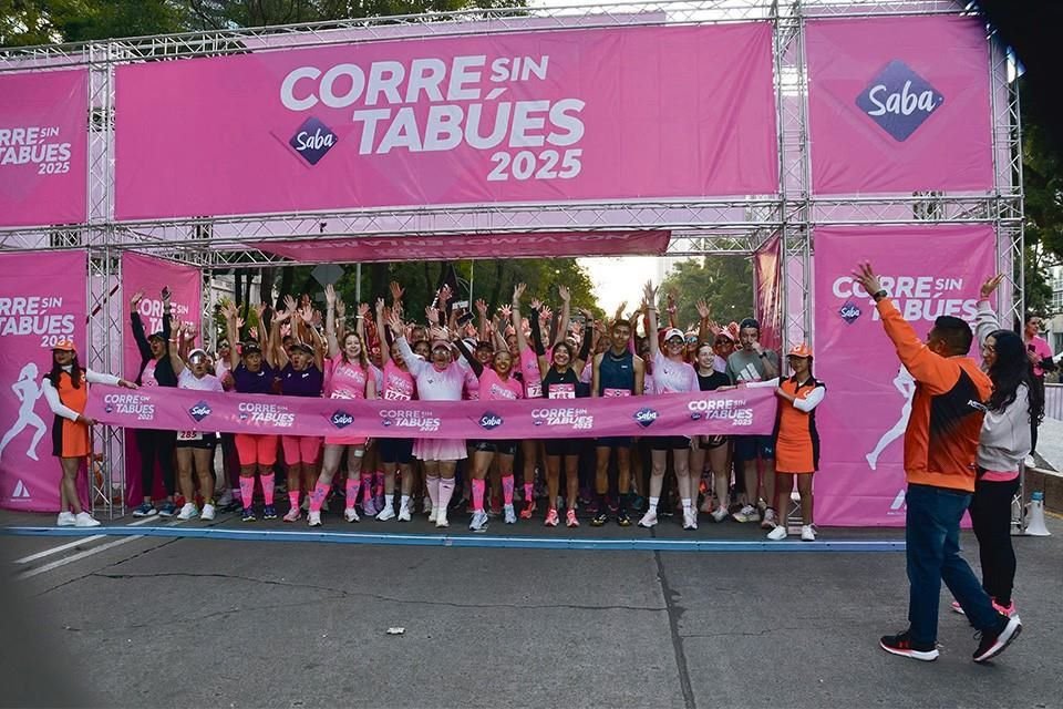 Corren sin tabúes en la 2da edición de la Carrera Saba®