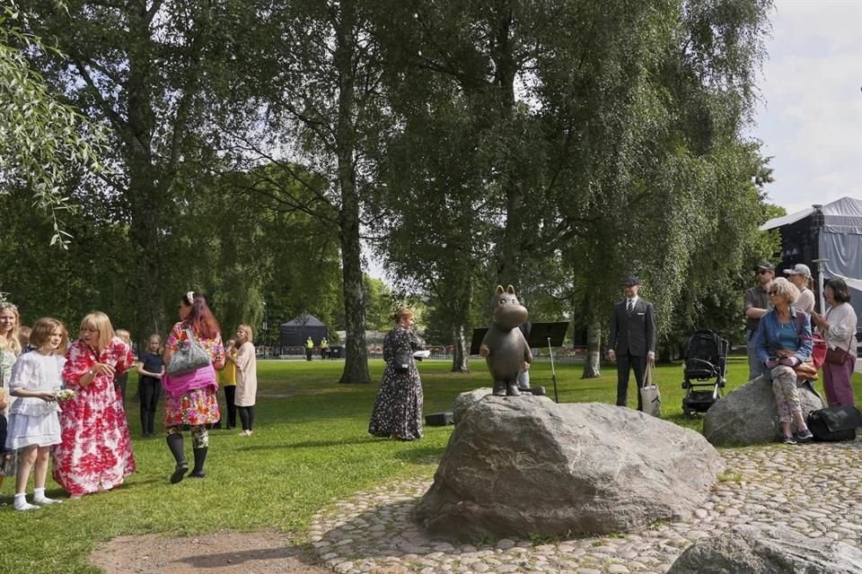 Este fin de semana, cientos de fans acudieron en masa a Tampere, al sur de Finlandia, sede del Museo Moomin.