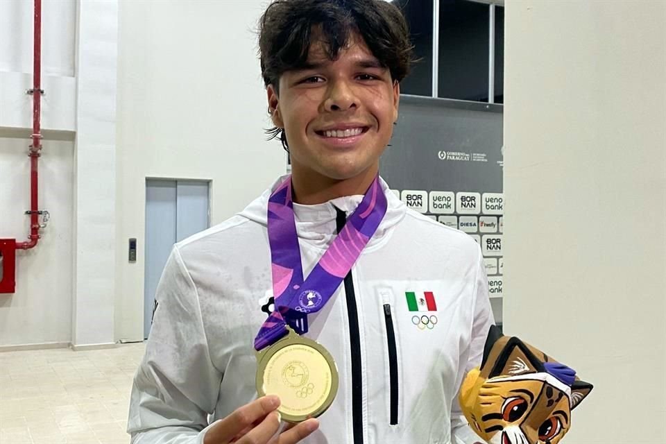 Humberto Nájera cumplió y le dio a México la medalla de oro en Asunción 2025.