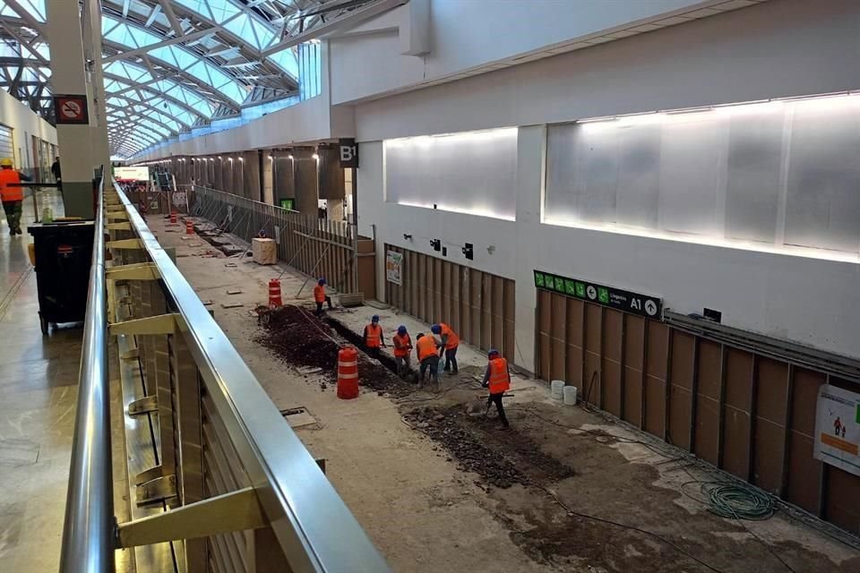 AICM vive una de sus remodelaciones más amplias en los últimos años, que se suma a los trabajos de modernización de fachadas, zonas de reclamo de equipaje y espacios de tránsito en ambas terminales.