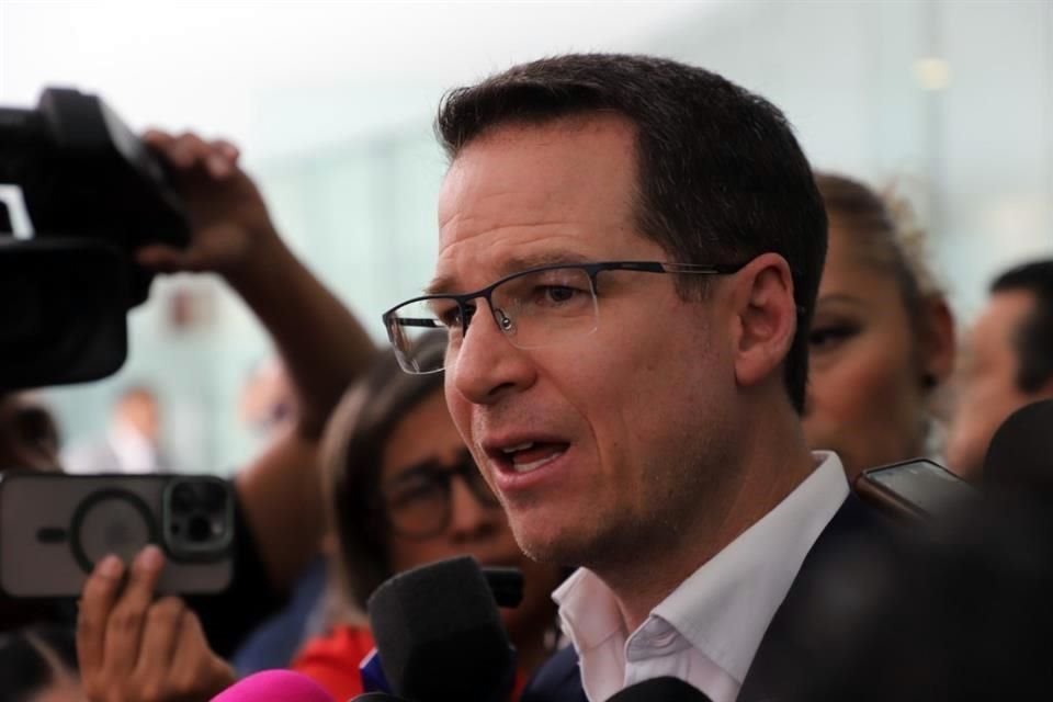 El coordinador de los senadores panistas, Ricardo Anaya.